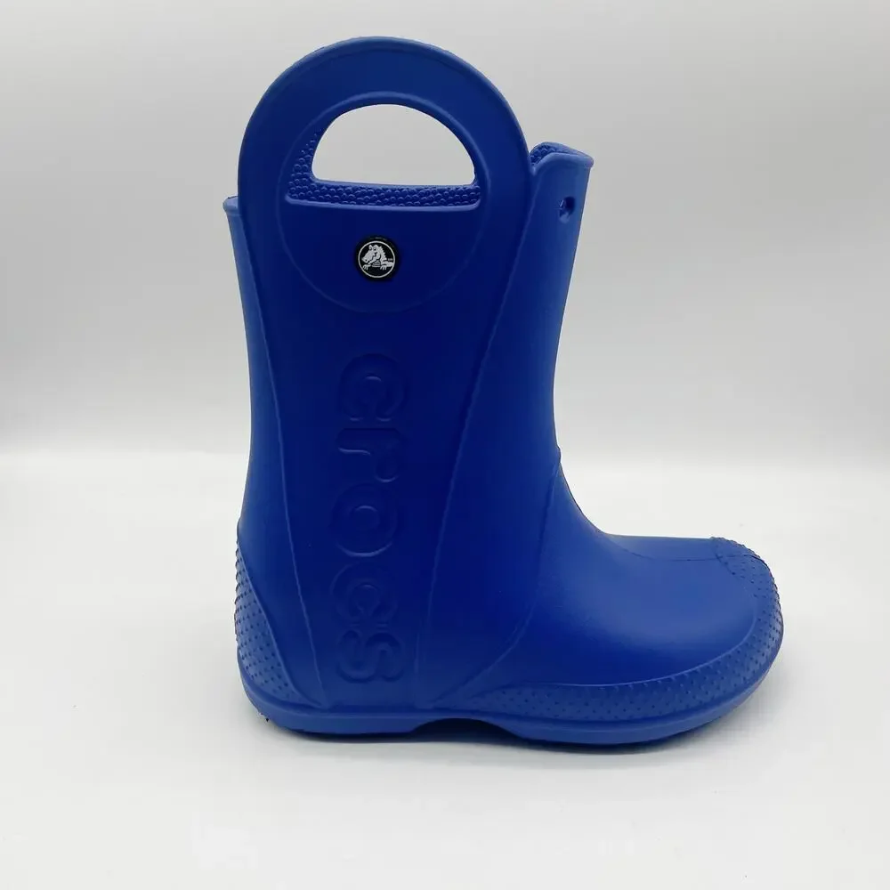 Crocs Handle it Rain Boots Blue Big Kids‎ J2